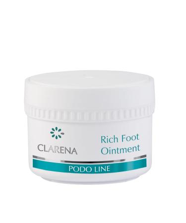 Clarena - protective ointment for dry skin rich foot ointment - natural oils for regeneration of cracked and dry skin - tasting balm for foot - elbow and knee skin - 75 ml
