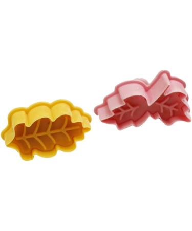 4 Pcs Leaves Cake Mold Cookie Mold Baking Mold Earphone Case Pirate Flag Banners Animal Tissue Holder for Car Dollhouse Miniature Bowl Prisms for Science Three-Dimensional 3D Leaf - Buy Online on SooperMarket.com
