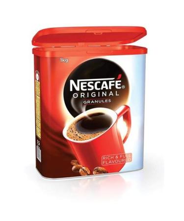 Nescafe Original Instant Coffee Granules Tin 1kg Ref 12079950 123315
