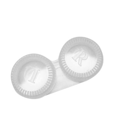 Contact lens container portable travel cosmetics contact lens container eyelash for contacts soaking storage set for men and women