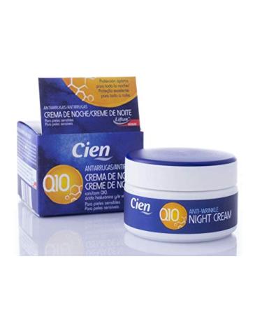 Buy Cien Anti-Wrinkle Day & Night Cream Set - 2 x 50ml with Q10 Hyaluronic Acid & Vitamin E - International Shipping Available - Buy Online on SooperMarket.com