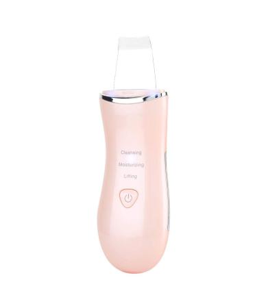 Skin Scrubber Face Spatula for Deep Facial Cleansing - Acne Extraction and Exfoliating Agent - Face Cleaning Machine in Pink - Buy Online on SooperMarket.com