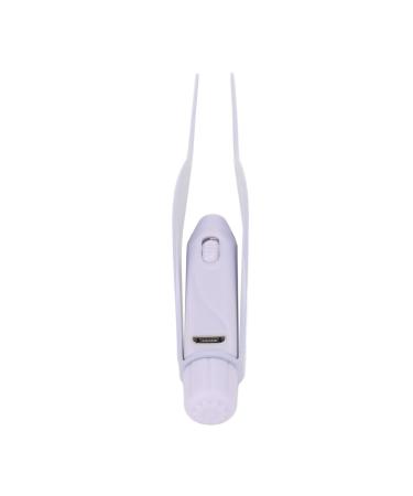 Earwax Cleaner Light Earwax Tweezers Ear Tweezers Earwax Tweezers Portable Ear Cleaning Tweezers USB Charging Rounded Head Anti Slip Earwax Removal Cleaning Tool with Light