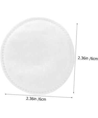 FRCOLOR 300 Pcs Reusable Cotton Rounds | Thick Overlock Face Pads & Nail Polish Remover | Eco-Friendly Non-Woven Travel Pads - Buy Online on SooperMarket.com