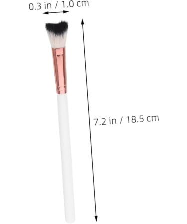 CANIGHT Makeup Tool Brush for Nose Makeup White Blush Brush Nose Contour Brush 18.50X1.00X1.00CM White - Buy Online on SooperMarket.com