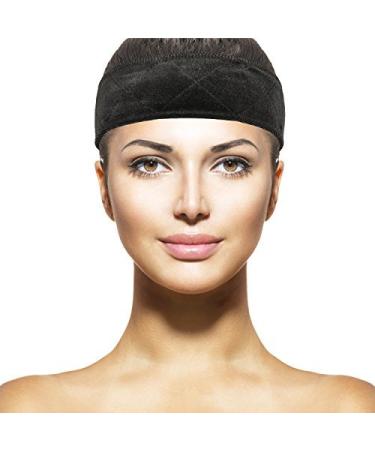 2 Pack Adjustable Velvet Wig Bands - Black and Brown - Buy Online on SooperMarket.com