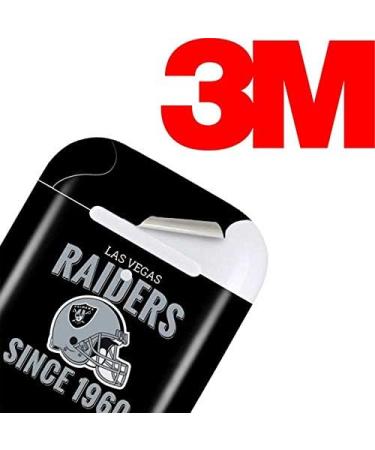 NFL Las Vegas Raiders Helmet Design AirPods Skin by Skinit - Compatible with Wireless Charging Case - Buy Online on SooperMarket.com