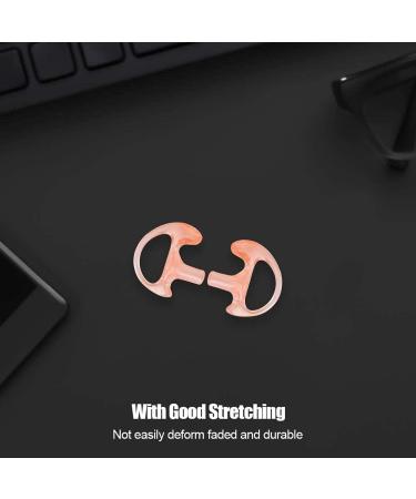 Replacement Soft Silicone Ear Buds Earmold (Left and Right Ear) for Two Way Radio Large Earmold Inserts for Most Coil Tube Audio Kits(Large) - Buy Online on SooperMarket.com