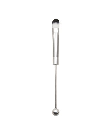 Beaded Cosmetic Brush Metal Handle Makeup Brush Perfect For Contouring Defining Blending Concealer Brush