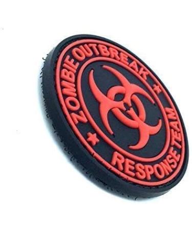 Buy Patch Nation Zombie Outbreak Response Team Black PVC Velcro Emblem Badge - International Shipping Available - Buy Online on SooperMarket.com