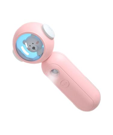 MUSISALY 1pc Mini Humidifier Handheld Facial Mister Nano Mister for Face Nano Mist Spray Nano Face Spray Pink 13.6x5.5cm Pink