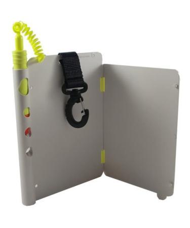 Scuba Choice Scuba Diving Foldable Writing Dive Slate with Graphite Pencil