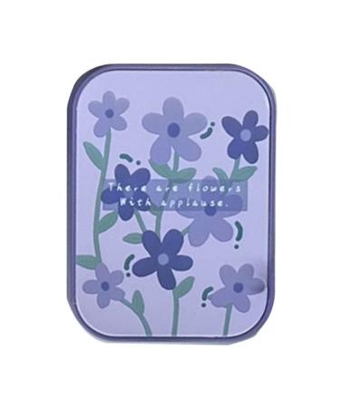 Frotox contact lens container travel set with lentil remover tool tweezers Spiegel solution bottle Sortchable storage box for the daily trip contact lens container storage set sweet five petals