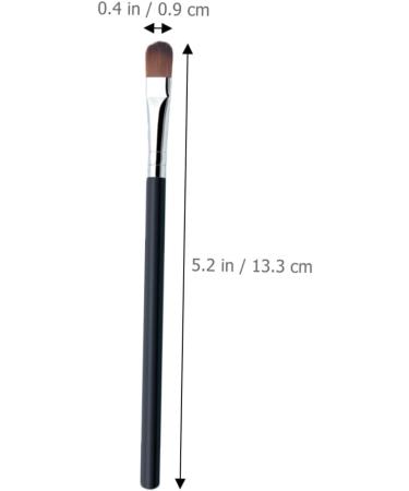 Angoily 100pcs Eye Shadow Brush Face Makeup Foundation Beauty Kit Handle Powder Applicator Miss Girl - Buy Online on SooperMarket.com