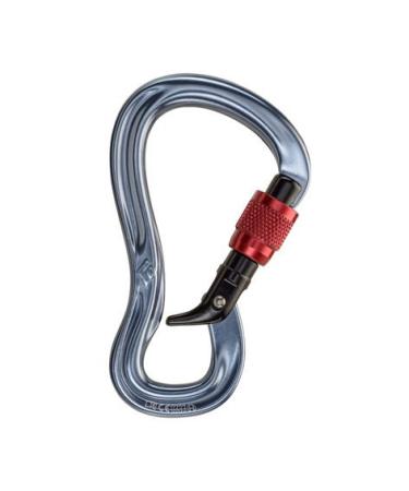Black Diamond Gridlock Screwgate Locking Carabiner Black/Red One Size