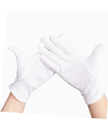 JECOMPRIS 36 Pairs Cotton Anti-Spitting Work Chemical Hand Moisturizer Hair Dye Cotton Protective Moisturizing White - Buy Online on SooperMarket.com