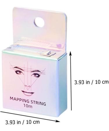 Healeved 2pcs Eyebrow Locating Tool Convenient Eyebrow Ruler Simple Mapping Ruler - Buy Online on SooperMarket.com