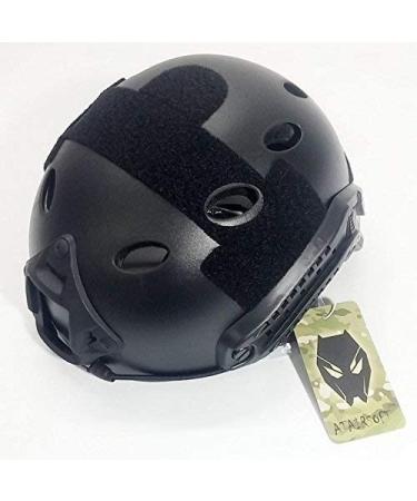 ATAIRSOFT PJ Type Tactical Fast Helmet with Visor Goggles - Black - Buy Online on SooperMarket.com