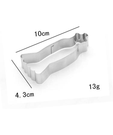 Zerodeko Cake Stencils 5pcs Decked Accessories Baby Cookie Cutters Cookies Mold Creative Die Stainless Steel Mold Metal Cookie Molds Fondant Cutters and Baking Supplies Small Tools Biscuit - Buy Online on SooperMarket.com