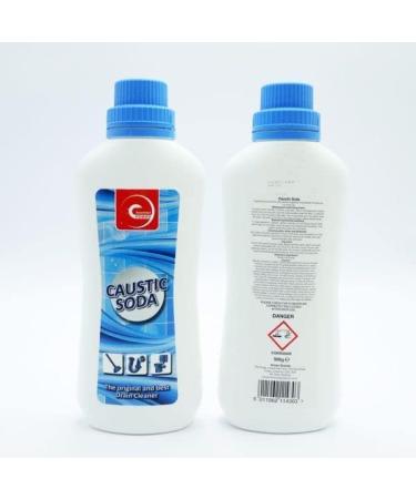 Drain cleaners and unblockers 500g Caustic Soda Drain Cleaner Caustic Soda Powder Sink & Drain cleaner strong the original and best drain cleaner kitchen drain unblocker - Buy Online on SooperMarket.com