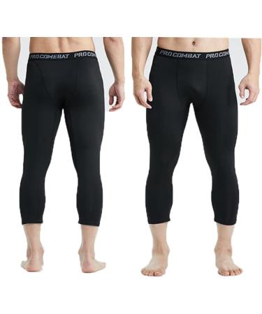 SMATSTYLE Men's Compression Pants | Breathable & Fast-Drying Running Trousers | Functional Sports Tights in Whitish-Gray - Buy Online on SooperMarket.com
