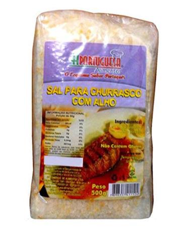 Aportuguesa Sal Para Churrasco Com Alho Net.Wt 500g