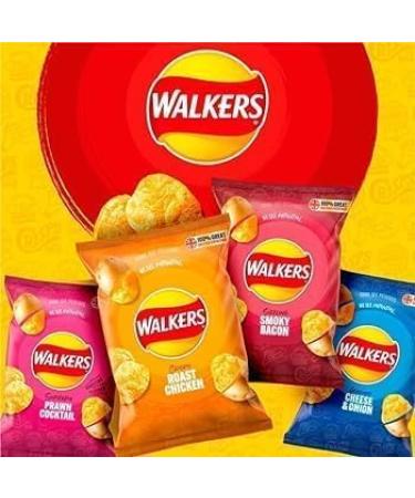 Walker Meaty Variety Multipack Crisps Box 20 x 25g | Assorted Flavors for Ultimate Snacking | Multipack | Savory and Crunchy - Buy Online on SooperMarket.com