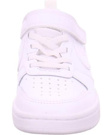 NIKE Boys Unisex Kids Court Borough Low 2 (PSV) Sneakers - White - Size 34 EU - International Shipping Available - Buy Online on SooperMarket.com