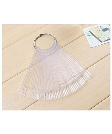 50 Sticks for Artificial Nail Polish Capsules - Practical Nail Art Fan (1 Pack) | Premium Quality & Easy Application - Buy Online on SooperMarket.com