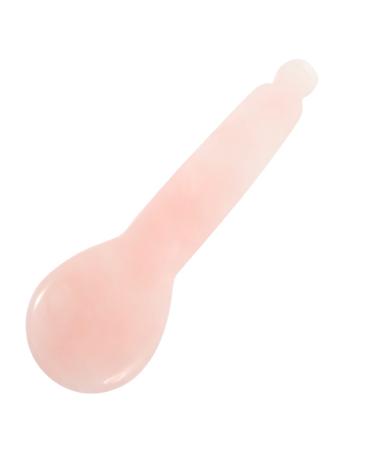 balacoo Jade Scraping Board Neck Guasha Massage Tool Crystals Guasha Stick Rose Gua Sha Gua Sha Scraping Tool Jade Guasha Facial Skin Care Body Scraper Face Pink Crystal Jade Massage Stone