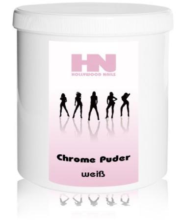 Hollywood Nails Chrome Powder white 500 g