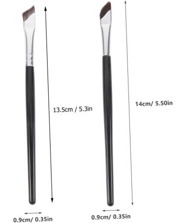 HAPINARY 1 Set Eyebrow Concealer Eyeliner Tool Eyebrows Brush Precision Concealer Brush Brow Brush Black Wood - Buy Online on SooperMarket.com