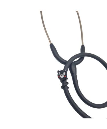 Stethoscope Charms - Black Bear - Medical Gift