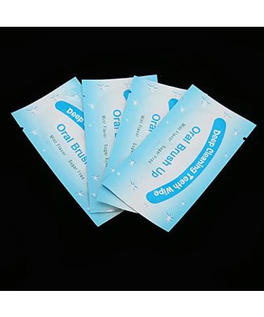Dental Cleaning Wipes - Disposable Tooth Cleaning Wipes for Travel 50pcs Portable Dirt Removal Wipes - Buy Online on SooperMarket.com