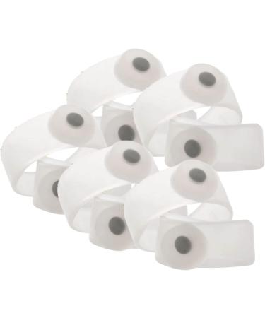 AcuHealth Sugar Control Toe Rings Therapeutic Magnetic Toe Ring Magnetic Therapy Ring Adjustable Pain Relief for Arthritis Blood Flow and Carpal Tunnel Lymphatic Drainage Therapeutic (Color : 5pa 5pairs