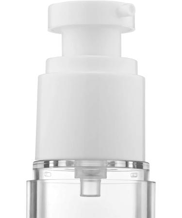 TIANZD 3Pcs Empty 100ml Transparent Airless Pump Bottles Refillable Clear Travel Vacuum Lotion Pump Containers for Cosmetic Foundation Lotion Gel - No Straw Required - Buy Online on SooperMarket.com