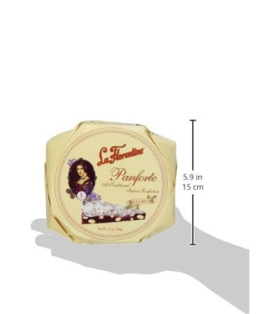 La Florentine Panforte 12 oz - Authentic Italian Fruit and Nut Cake - Buy Online on SooperMarket.com