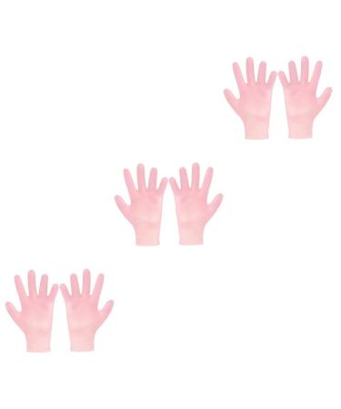 FOMIYES 3 Pairs Beauty Protective Glove Sun Protection Gloves for Women Moisturizing Gloves Moisturizing Hand Gloves Hand Moisturizer Gloves Women Dry Hand Gloves Dry Skin Repair Miss Sebs