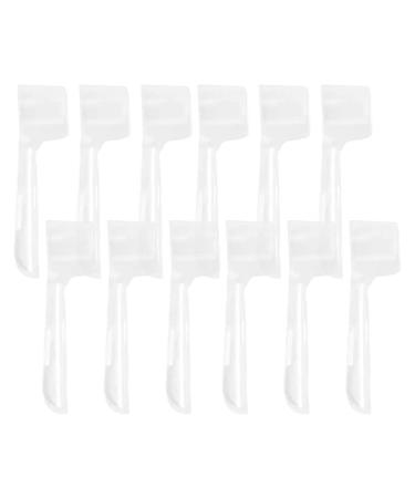 Elzey electric toothbrush electric toothbrush 12 pieces portable electrical toothbrush protective cover dust -density toothbrush head cap cover travel toothbrush accessories