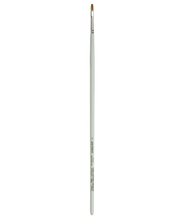 Davinci Series 1822 Russian Red Oil Sable Flat Paintbrush, Size 4 (1822-04) Russian Red Sable Flat Size 4