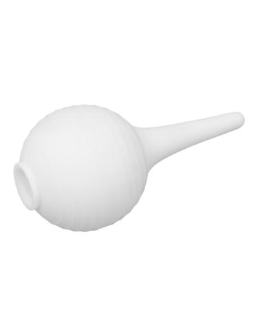 Ear Syringe Washing Bulb 30ml White Rubber Suction Ear Syringe for Camera