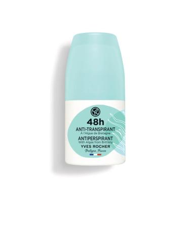 Yves Rocher Roll-on Deodorant 24 Hours Protection Seaweed for Women - 50 ml. / 1.7 fl.oz. Seaweed Deodorant