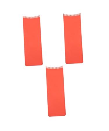 FRCOLOR 3pcs Hairdressing Tool Hair Highlighting Paddle Highlighting Comb Highlight Kit Foil Board for Highlights Hair Foiling Paddle Hair Coloring Tool Hair Dye Pp Highlighter mediumx3pcs As Shownx3pcs