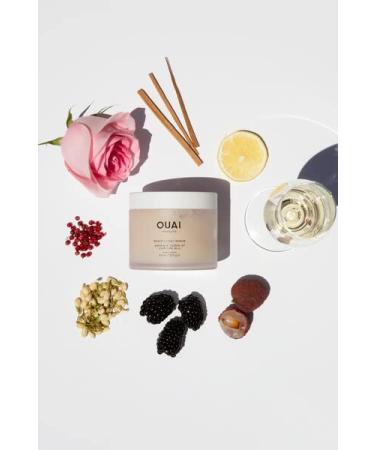 OUAI Scalp & Body Scrub - Deep-Cleansing Exfoliant for Hair & Skin with Sugar & Coconut Oil | Paraben, Sulfate & Phthalate-Free (8.8oz) - Buy Online on SooperMarket.com