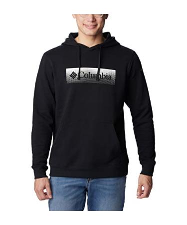 Columbia Men's Trek Ii Hoodie Black/Framed Halftone Graphic X-Large
