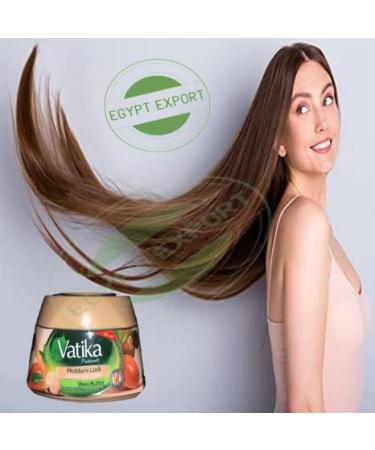 Buy Vatika Naturals Nourishment & Protect Hair Styling Cream with Shea Butter & Nourishing Oils - 125ml/4.3oz | International Shipping Available - Buy Online on SooperMarket.com