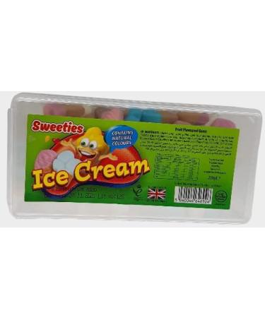 Sweeties Fan Favourites Candy Set - Unicorns Mushroom Ice Cream and Skulls 200g x 4 Tubs - Ideal Sweet Treat for Spooky Times from Kingdom Supplies - Buy Online on SooperMarket.com