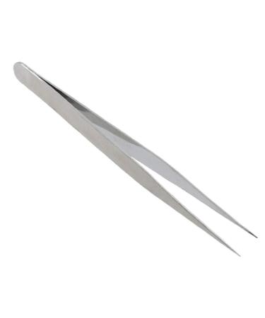 New Lon0167 TS-10 Silver Color Featured 12cm Length Reliable Efficacy Pointed Tip Straight Tweezers(id:de6 3c 09 5ea)