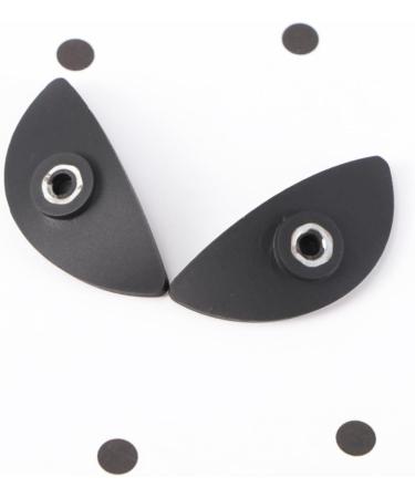 NOLITOY 6 pcs Crease Shadow Portable Eye Black Gel Silica Draw Stamp Tool Makeup Practical Seal Silicone 5*2.5cm Black - Buy Online on SooperMarket.com