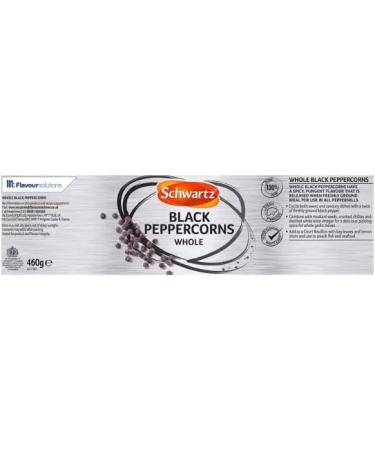 Schwartz Whole Black Peppercorns 460g - Buy Online on SooperMarket.com